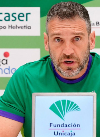 Ibon Navarro: “El Joventut juega muy bien y nos lo pondrá difícil”