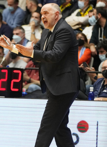 Laso: "Sabíamos que ganar al Breogán sería muy difícil y complicado"
