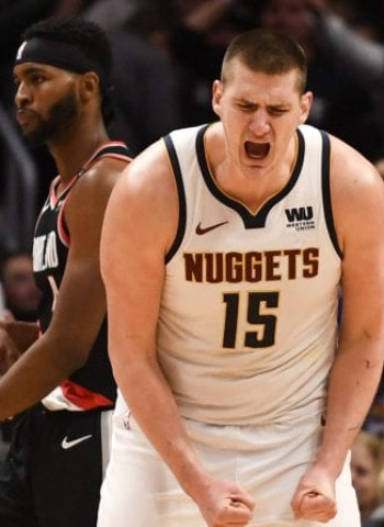 Los Nuggets arrancan con victoria su serie ante los Blazers (113-121) [1-0]