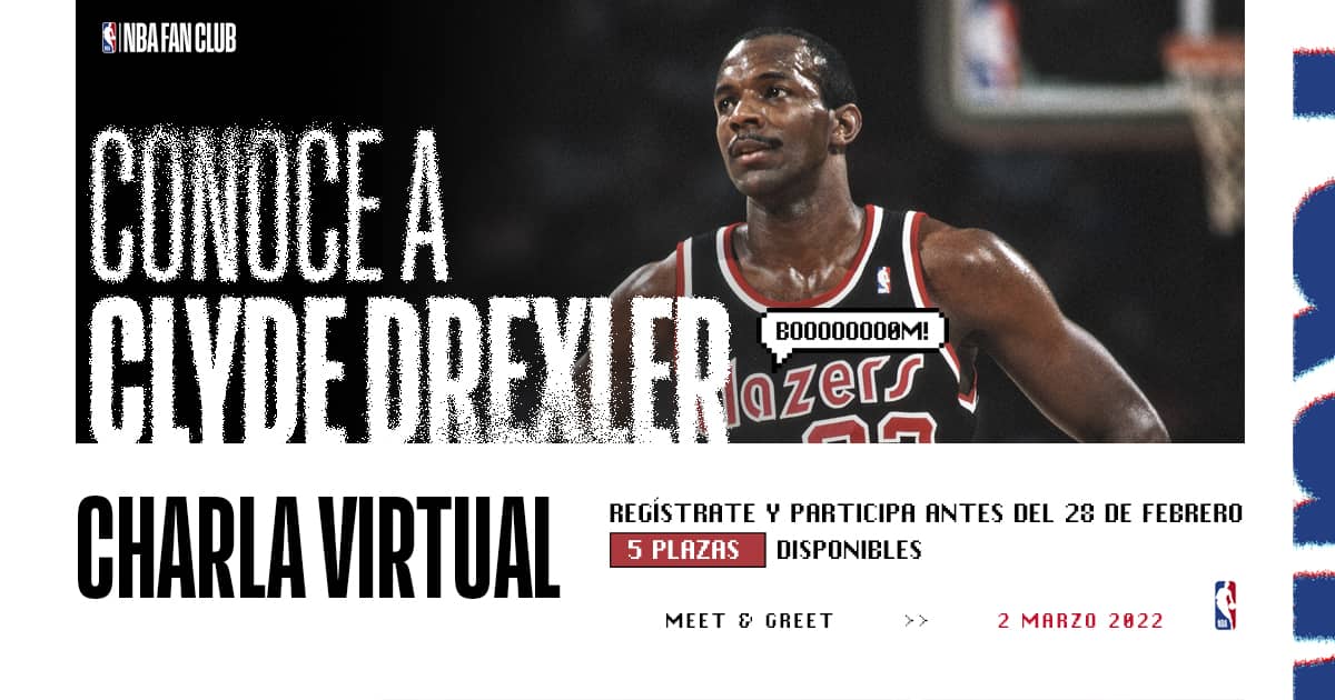 Clyde Drexler en el NBA Fan Club: "Mi jugador español favorito es Rafa Nadal"