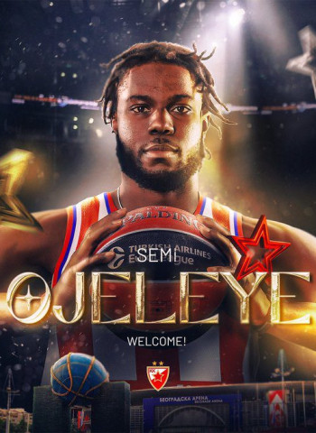 Semi Ojeleye, nuevo fichaje de Crvena zvezda Meridianbet
