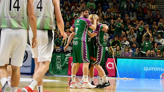 El Unicaja rompió el partido gracias a una gran segunda parte (88-63)