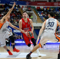 Valencia Basket, sin opciones en Moscú (94-67)