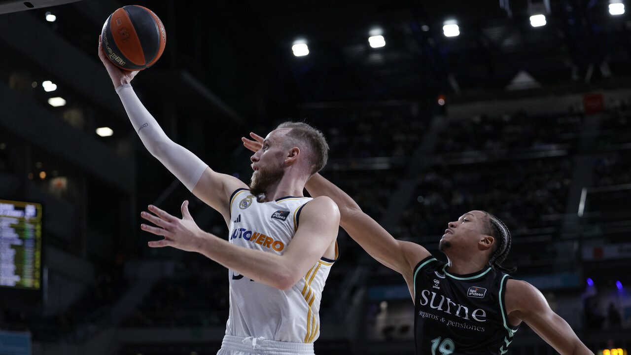 El Madrid se recupera a costa del Bilbao Basket
