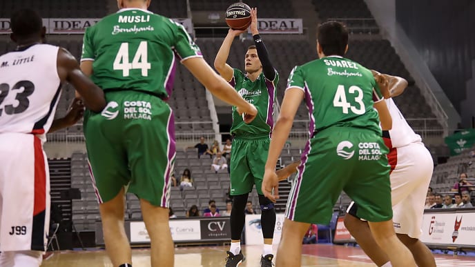 El Unicaja suma una cómoda victoria en el Circuito Movistar