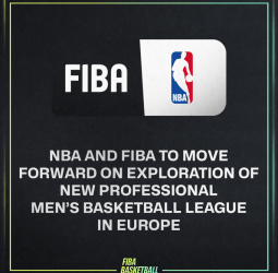 La NBA y la FIBA exploran la creación de una nueva liga profesional de baloncesto en Europa