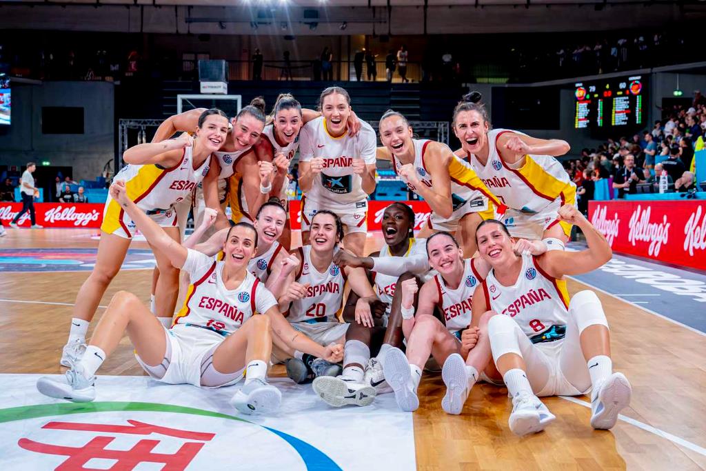 España sigue firme, rompe a Alemania y se acerca a cuartos, 79-60