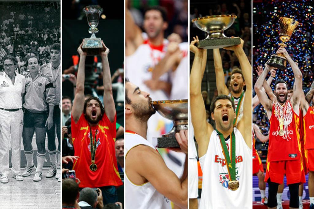 De Ginebra 1935 a Pekín 2019: los 19 podios de la Selección Masculina