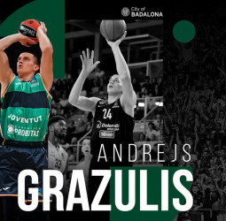 Andrejs Grazulis refuerza el juego interior de la Penya