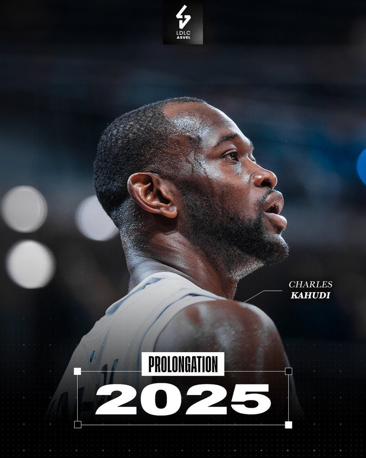 Charles Kahudi, una temporadas más en el ASVEL Villeurbanne