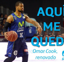 Omar Cook renueva su compromiso con Movistar Estudiantes