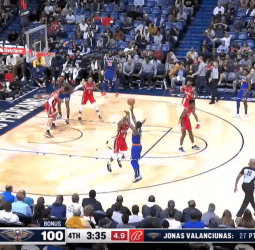 Un vistazo a la noche NBA