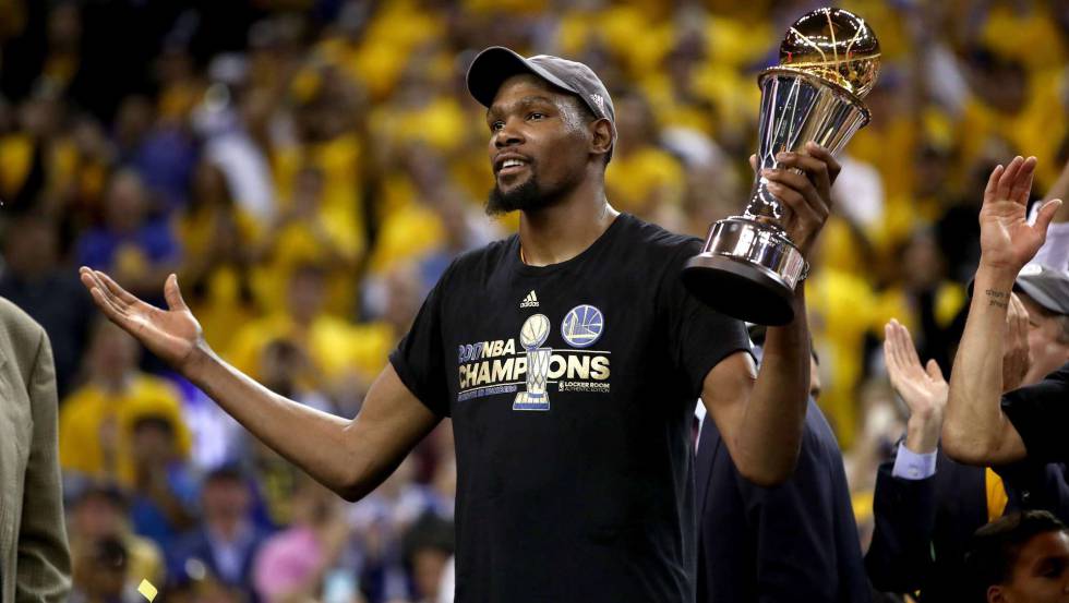 Kevin Durant, MVP de la Final NBA