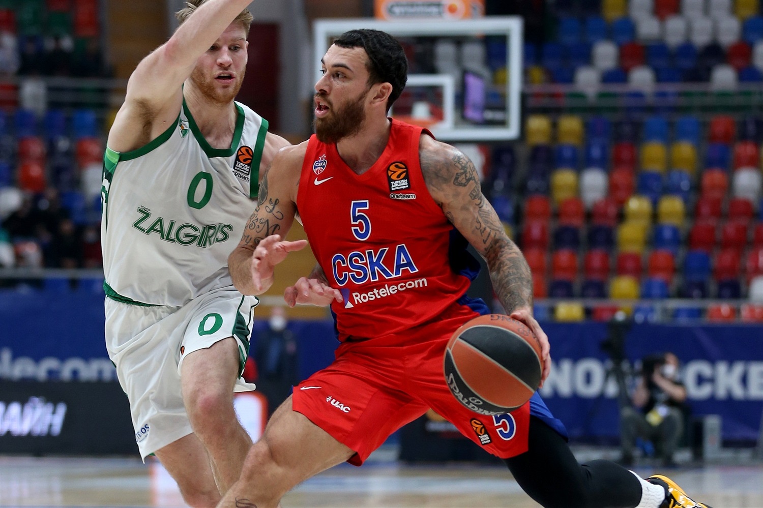 El CSKA Moscú rompe la racha de victorias del Zalgiris (83-73)