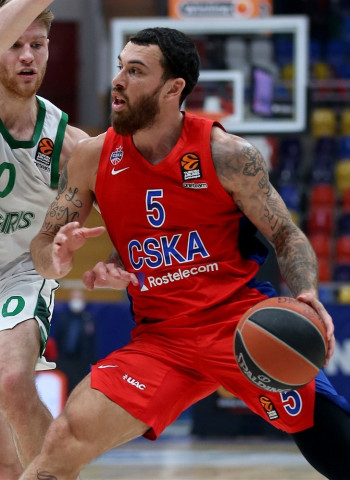 El CSKA Moscú rompe la racha de victorias del Zalgiris (83-73)
