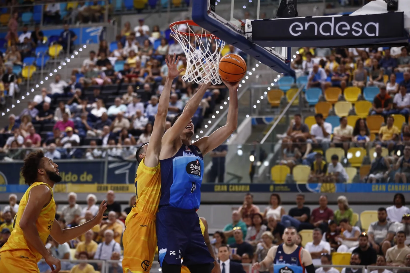 El Leyma Coruña no logra superar el gran momento del Gran Canaria, 80-72
