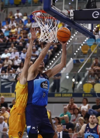 El Leyma Coruña no logra superar el gran momento del Gran Canaria, 80-72