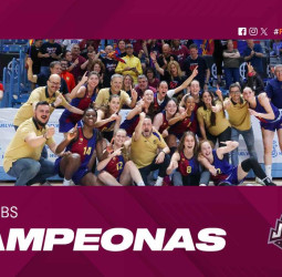 FEBJUNIORF2025: Barça CBS estrena su palmarés en el Júnior Femenino