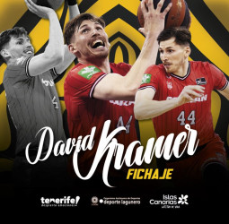 David Kramer, nuevo jugador de La Laguna Tenerife