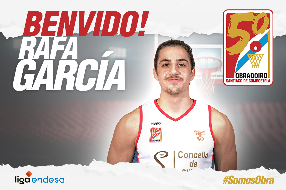 Rafa García formará parte de la primera plantilla del Monbus Obradoiro