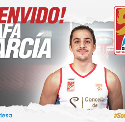 Rafa García formará parte de la primera plantilla del Monbus Obradoiro