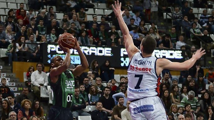 Victoria sufrida del FIATC Joventut ante el Rio Natura Monbus, Suton clave (74-71)