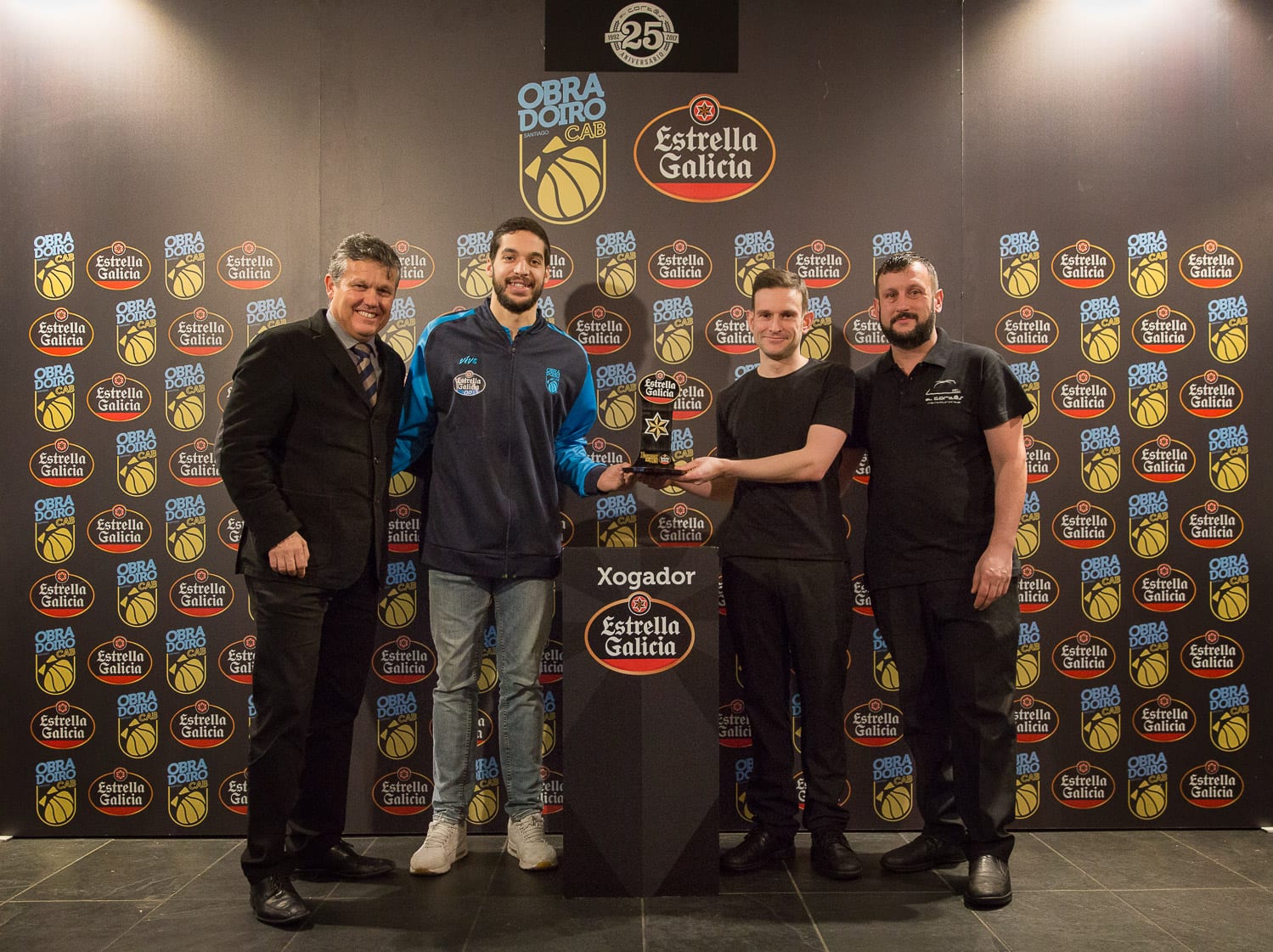 Pepe Pozas, elegido Jugador Estrella Galicia del mes de noviembre
