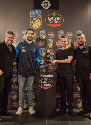 Pepe Pozas, elegido Jugador Estrella Galicia del mes de noviembre