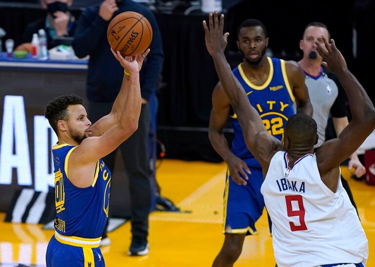 Stephen Curry, segundo máximo triplista de la historia de la NBA