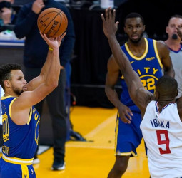 Stephen Curry, segundo máximo triplista de la historia de la NBA