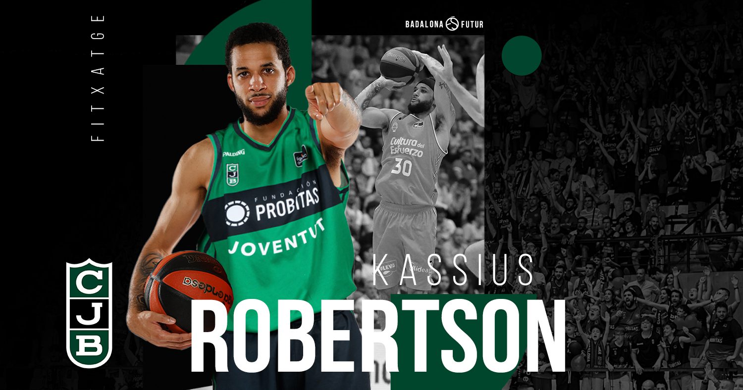 Kassius Robertson: un tirador extraordinario por el perímetro verdinegro