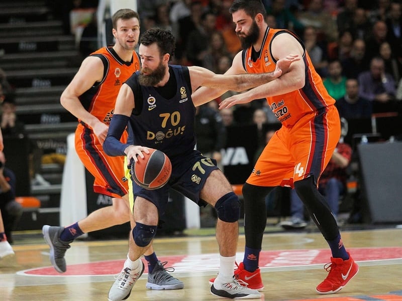 Valencia Basket vuelve a la senda de la derrota ante un Fenerbahçe que supo mantener las diferencias (67-80)