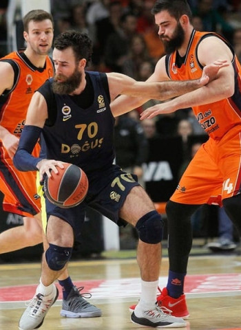 Valencia Basket vuelve a la senda de la derrota ante un Fenerbahçe que supo mantener las diferencias (67-80)