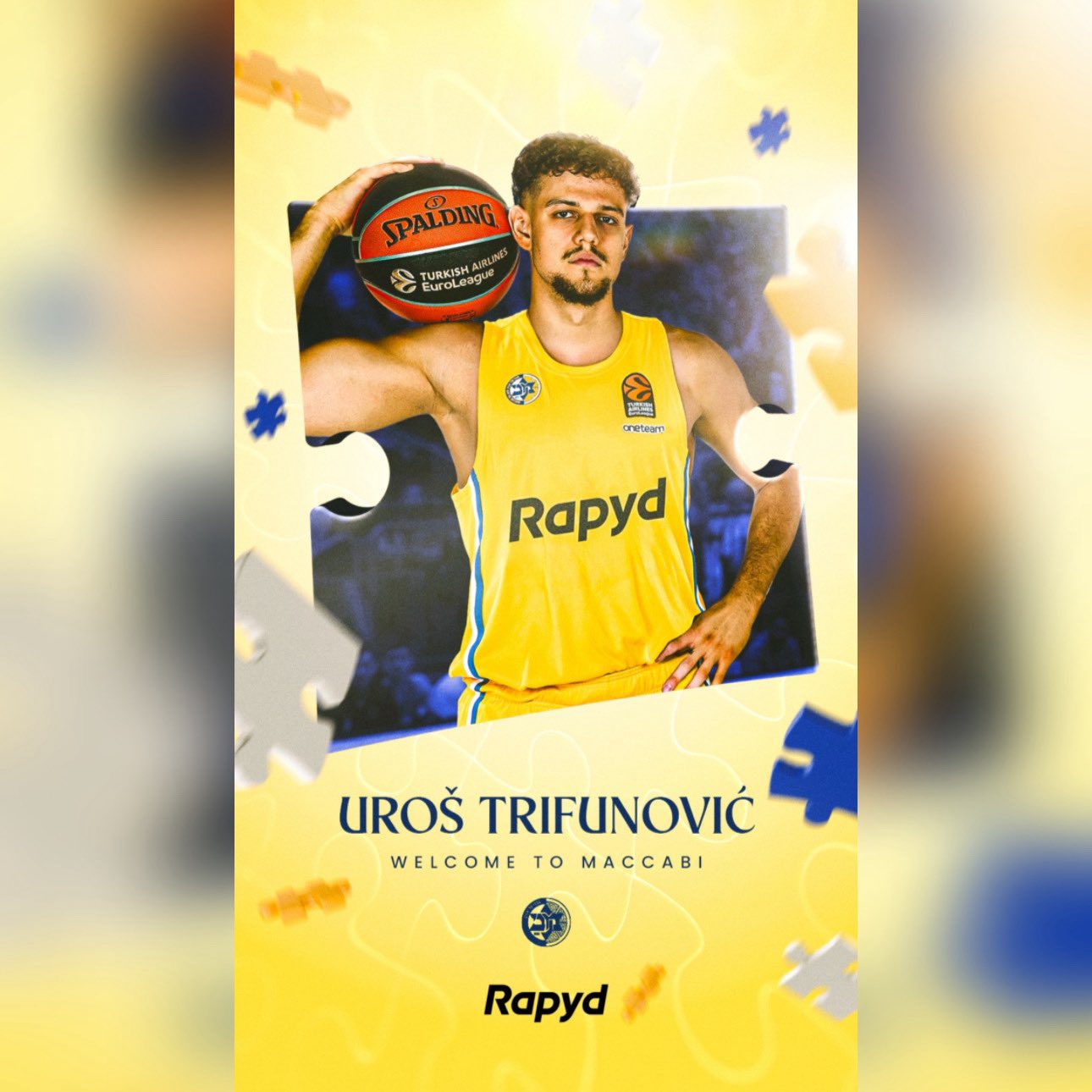 Uros Trifunovic refuerza el perímetro de Maccabi tras brillar en Turquía