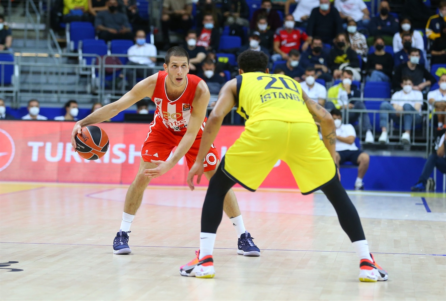 El primer partido de 2022 es el Zvezda contra el Fenerbahce