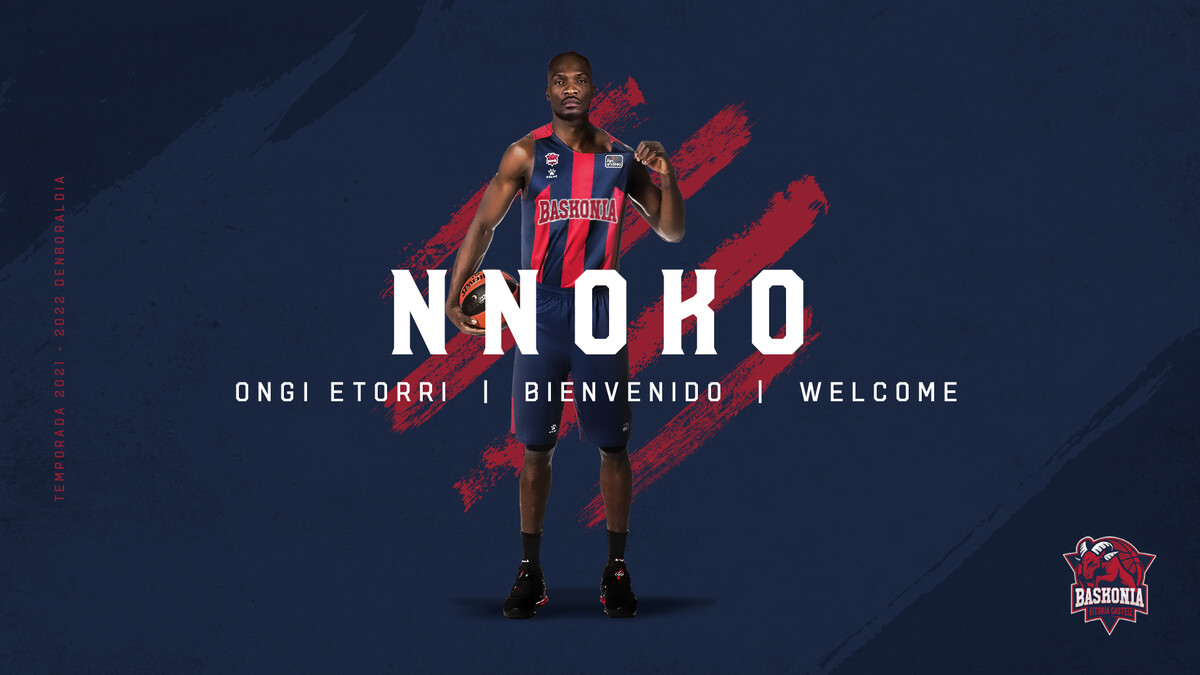 Baskonia refuerza su juego interior con Landry Nnoko