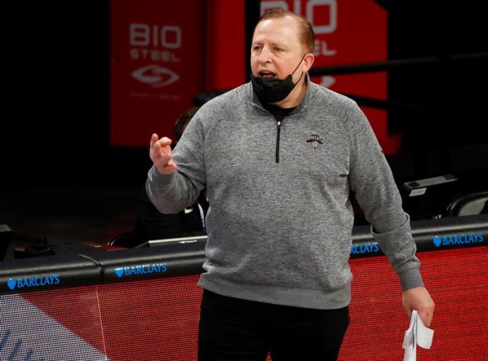 Tom Thibodeau, entrenador del Año en la NBA