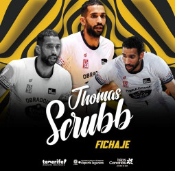 La Laguna Tenerife ficha a Thomas Scrubb