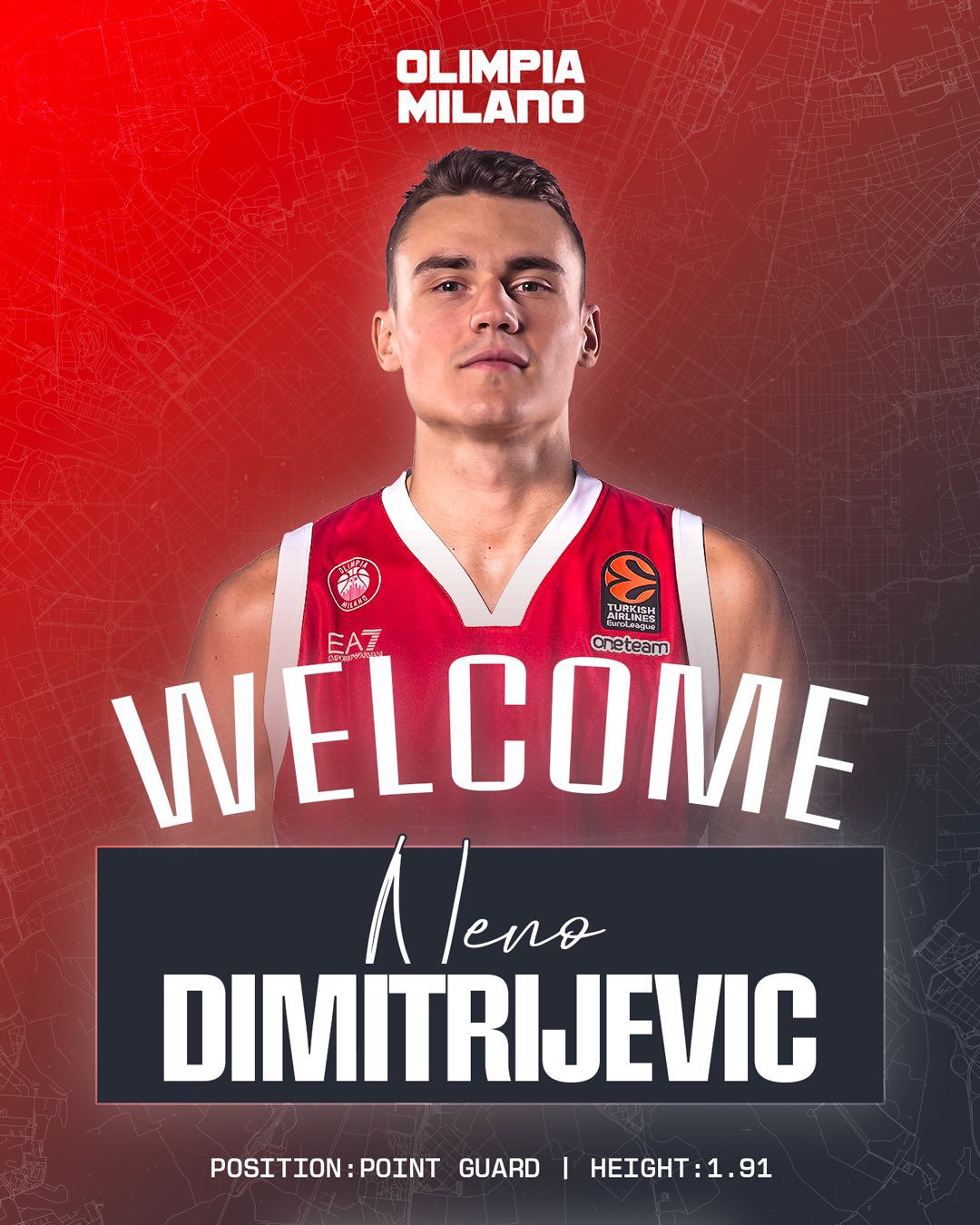 El Armani Milán anuncia el fichaje de Nenad Dimitrijevic