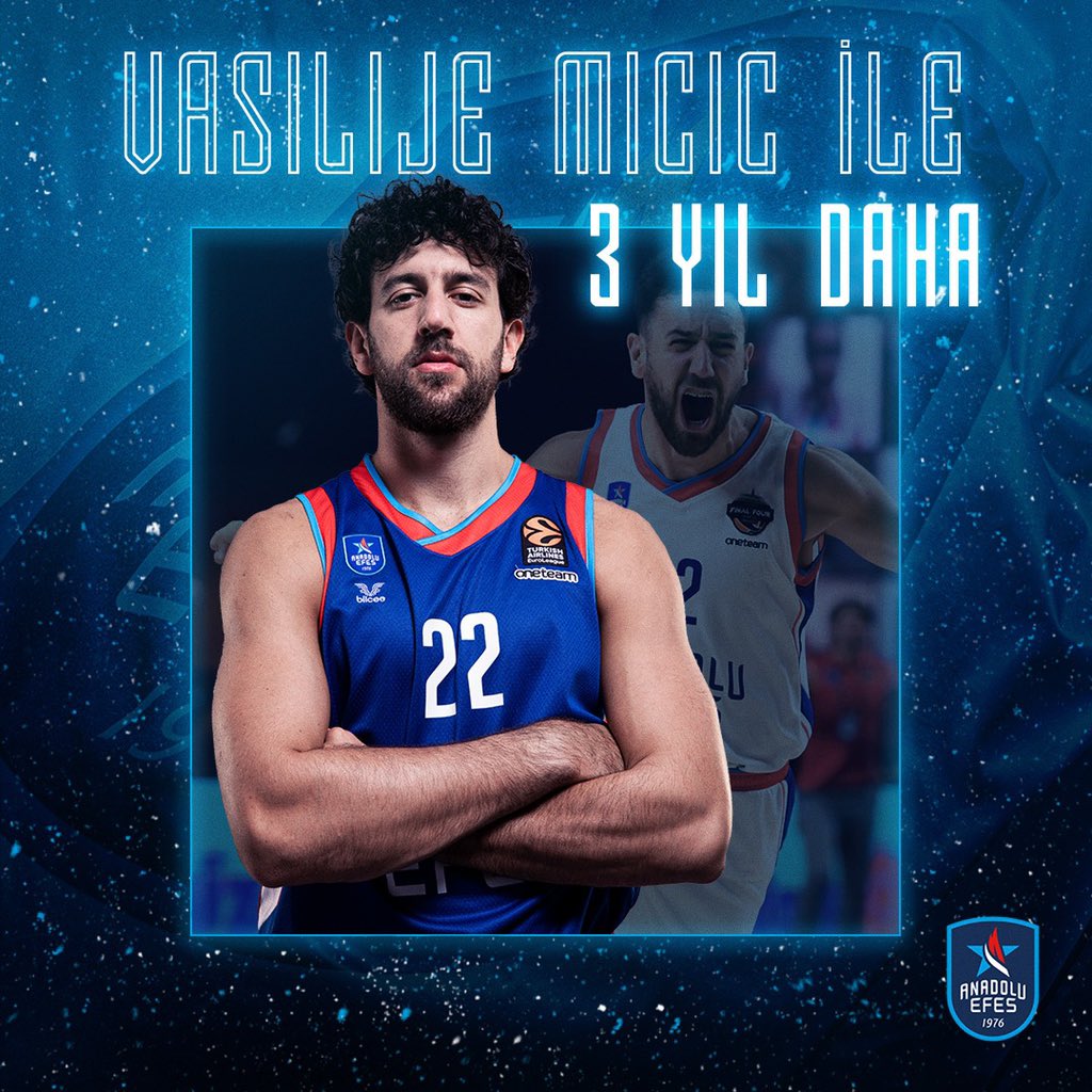 Vasilije Micic continuará en el Anadolu Efes
