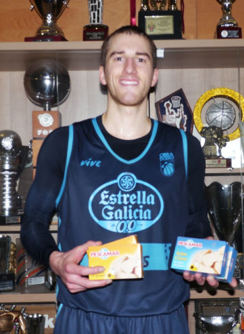 Pescamar donará cuatro kilos de conservas gracias a los triples de Matt Thomas