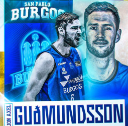 Una temporada más de Jón Axel Guðmundsson en Burgos