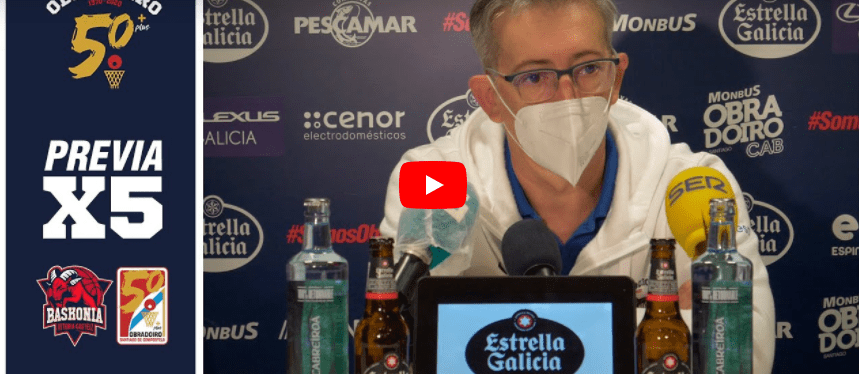 Moncho Fernández: “El Baskonia tiene una plantilla muy completa y polivalente”