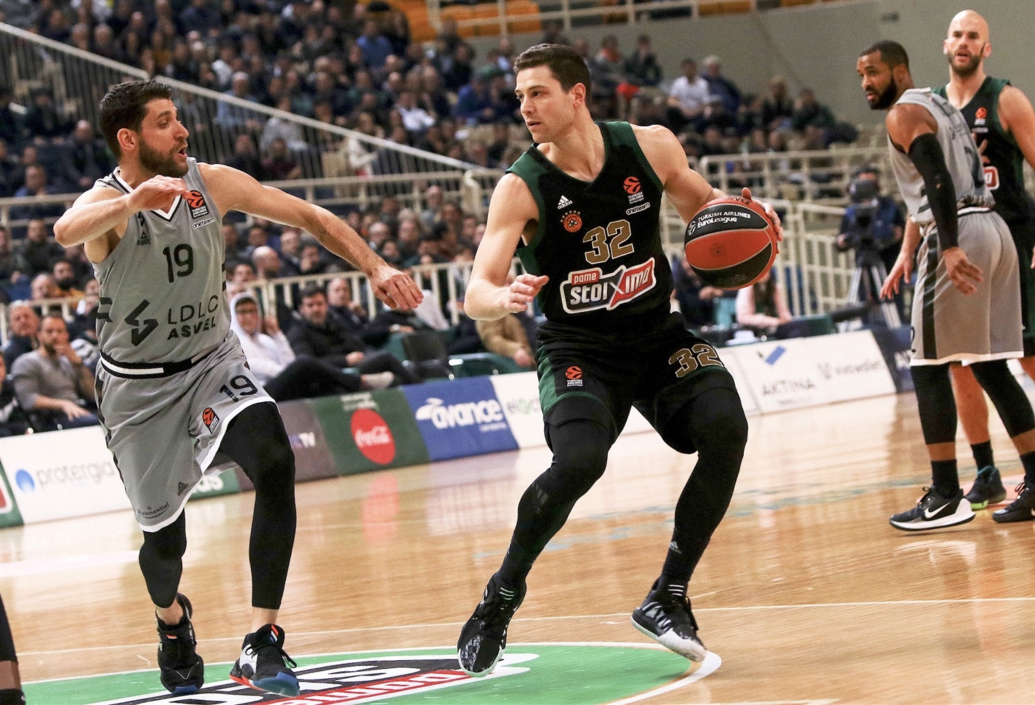 Panathinaikos domina al ASVEL Villeurbanne (100-88)