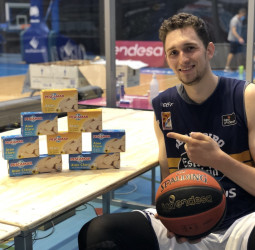 Laurynas Birutis, MVP Jornada 1: “Me quedo con el sentimiento de poder volver a jugar y con la victoria del equipo”