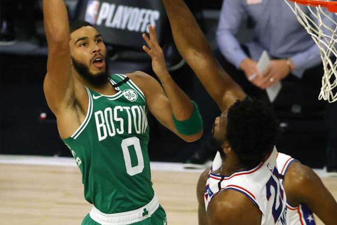 Los Celtics desarbolan a los Sixers (101-128) y colocan la serie [2-0]