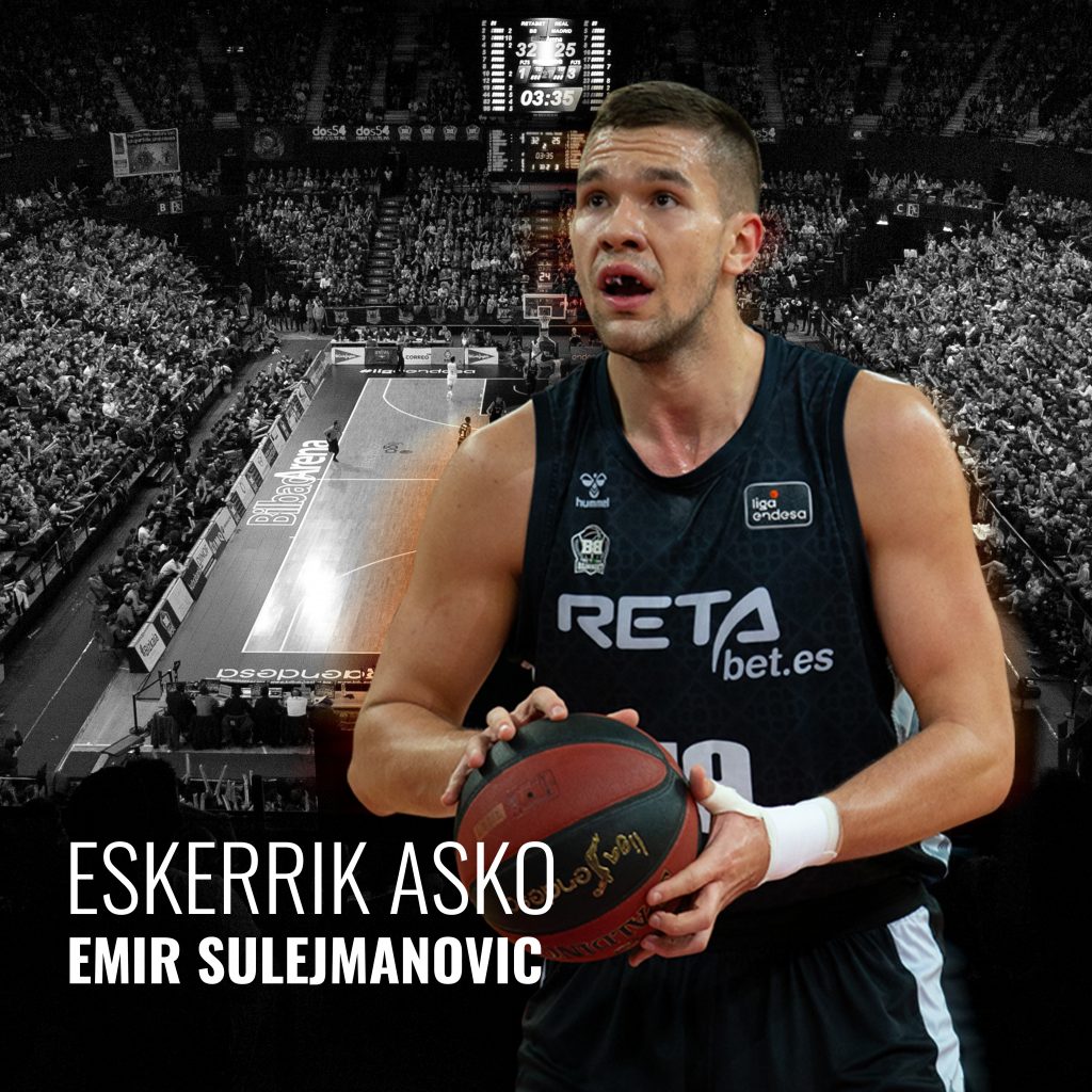 Emir Sulejmanovic no continuará en RETAbet Bilbao Basket