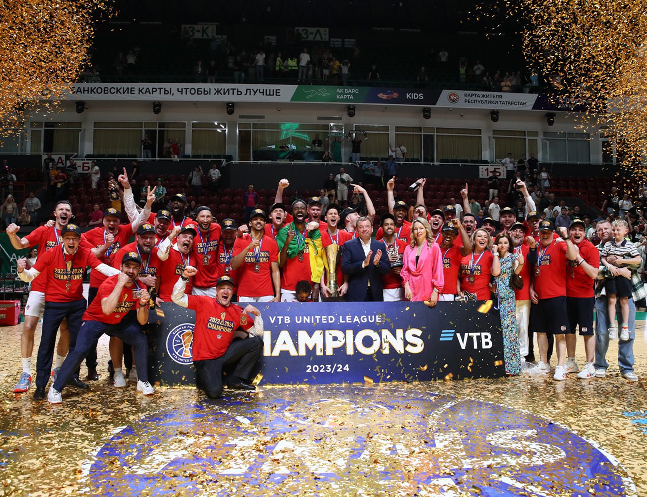 El CSKA Moscú vuelve a lo más alto de la VTB-League