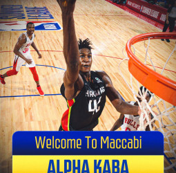 El Maccabi anuncia el fichaje de Alpha Kaba