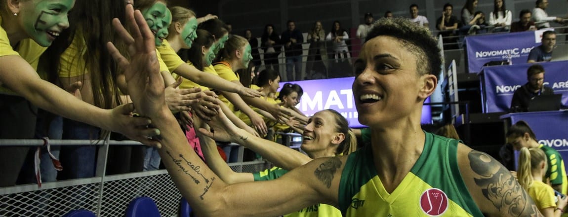 Emoción en los Cuartos de Final de la Euroleague Women. Maria Vadeeva MVP y Candice Dupree heroína